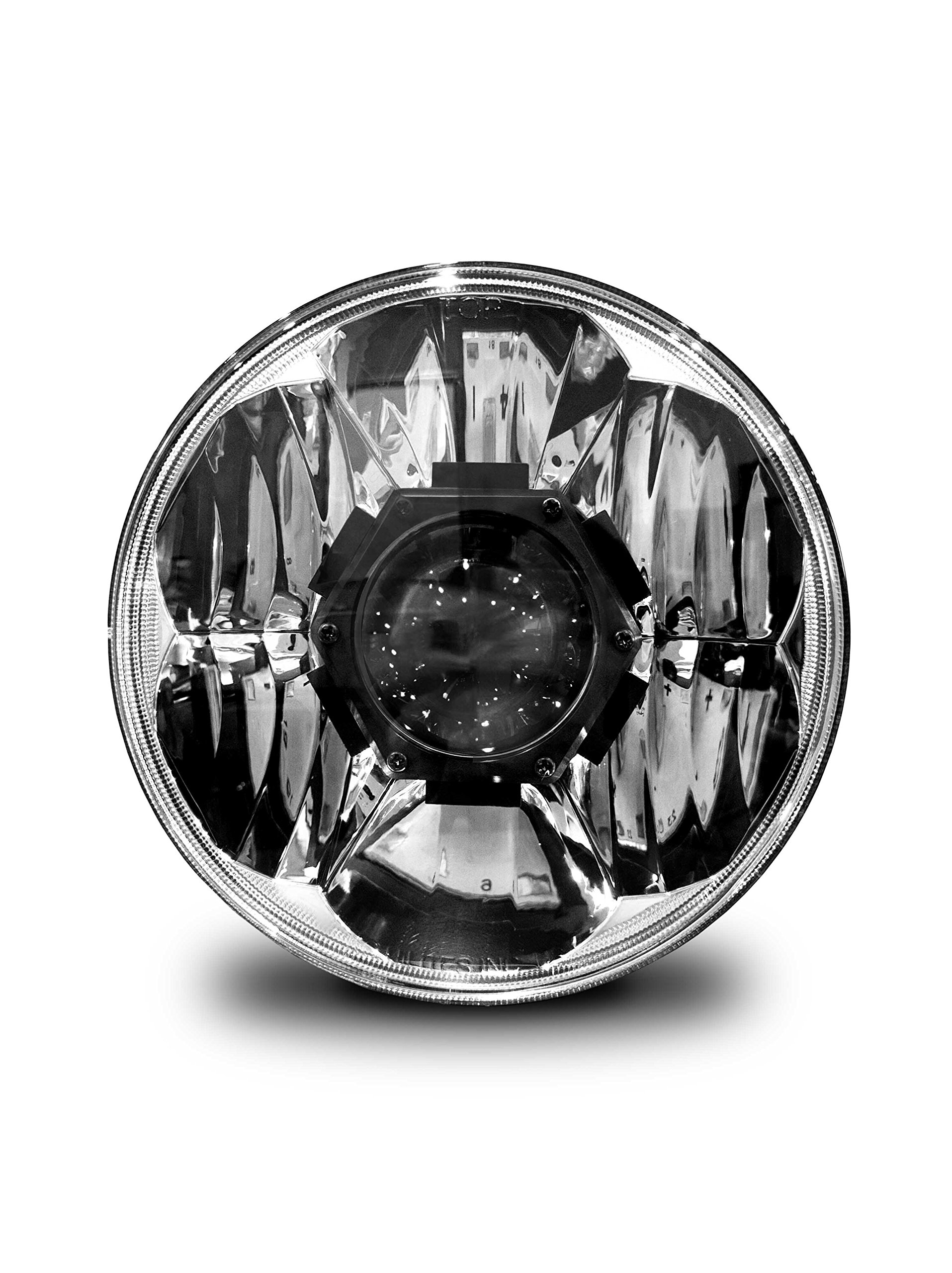 Photo 1 of KC HiLiTES 42351 Gravity LED 7" DOT Headlight, Jeep JK 07-18 - Pair Pack System