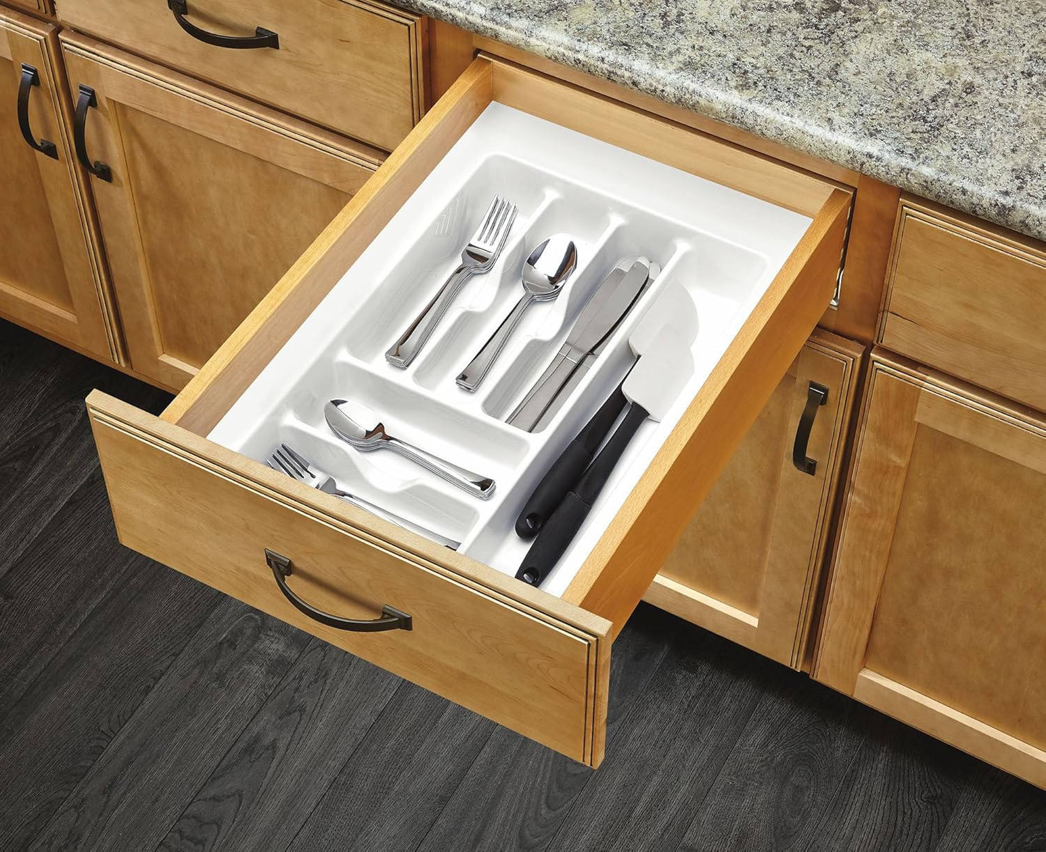 Amazon Com Rev A Shelf Ct 2a 52 Medium Almond Cutlery Tray