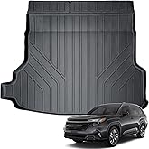 Auxko All Weather Cargo Liner Fit for Subaru Forester 2025-2019 (not for 2025 Hybrid) TPE Mat Accessories for Subaru Forester 2025-2019 All Season Guard Odorless Anti-Slip Cargo Mat Black