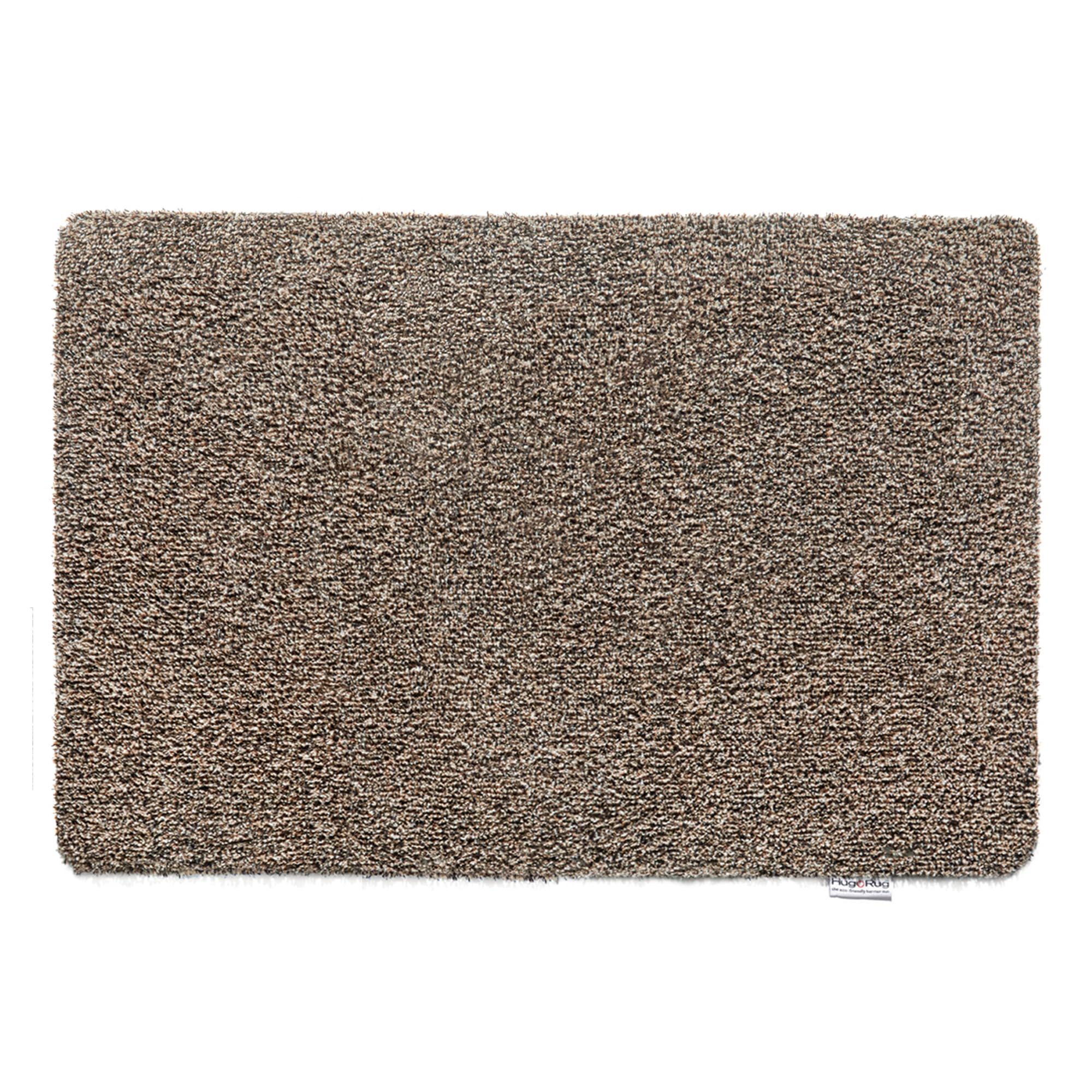50cm x 75cm HUG RUG (coffee design) machine washable doormat dirt trapper absorber door mat