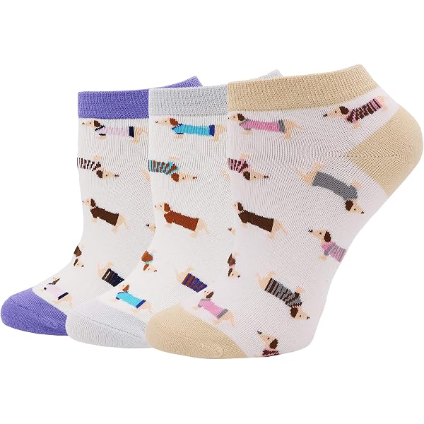 Chaussettes Dachshund – Teckel à Poil Lisse, Taille M, Neuves Avec étiquettes
