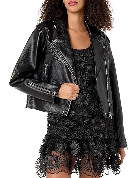 [BLANKNYC] WOMEN’S LEATHER JACKET