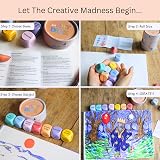 MINDZEN smART DICE Drawing & Painting Game 9 Dice Kids Teens Kit view 4