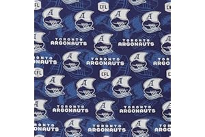 Mook Fabrics CFL Toronto Argonauts [43in. Wide] – 100% Cotton Material for Quilting, Home Decor Accents | Arts, Crafts & Sewi