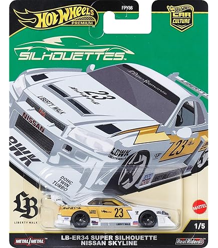 Amazon.com: Hot Wheels LB-ER34 Super Silouette Nissan Skyline