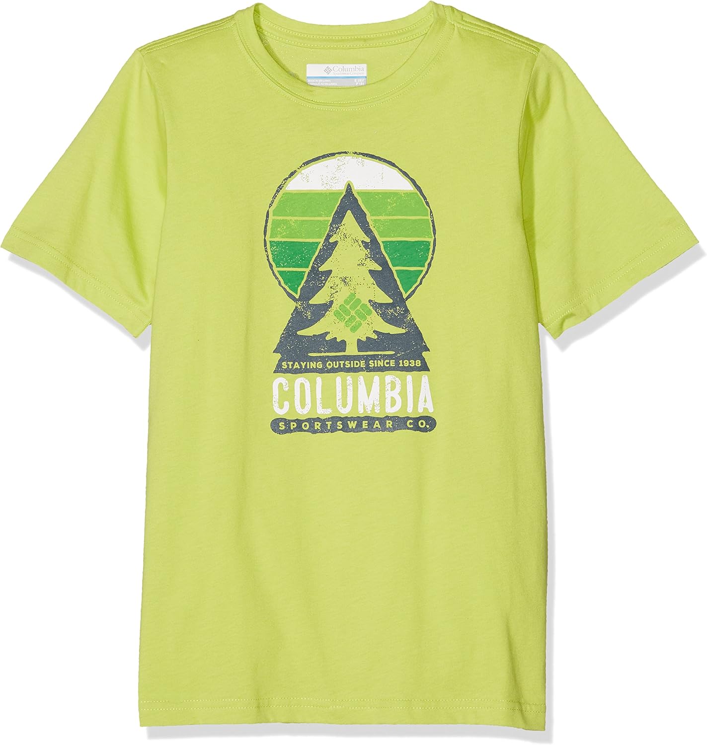 Columbia Teeshirt pour Garçon, OUTDOOR ELEMENTS SHORT SLEEVE SHIRT