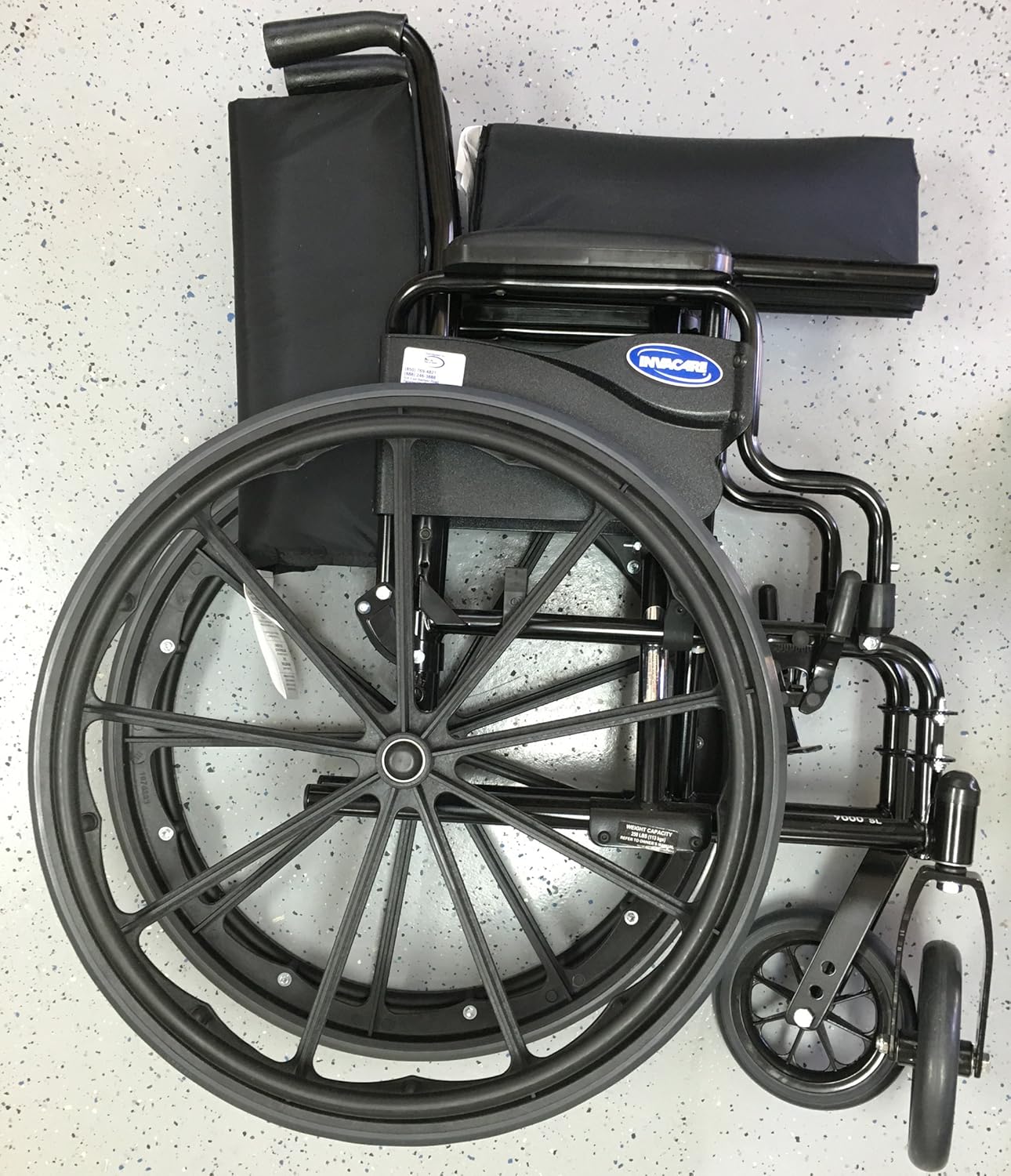 Invacare 9000 SL Wheelchair 18 x 16 Seat, Fixed Height