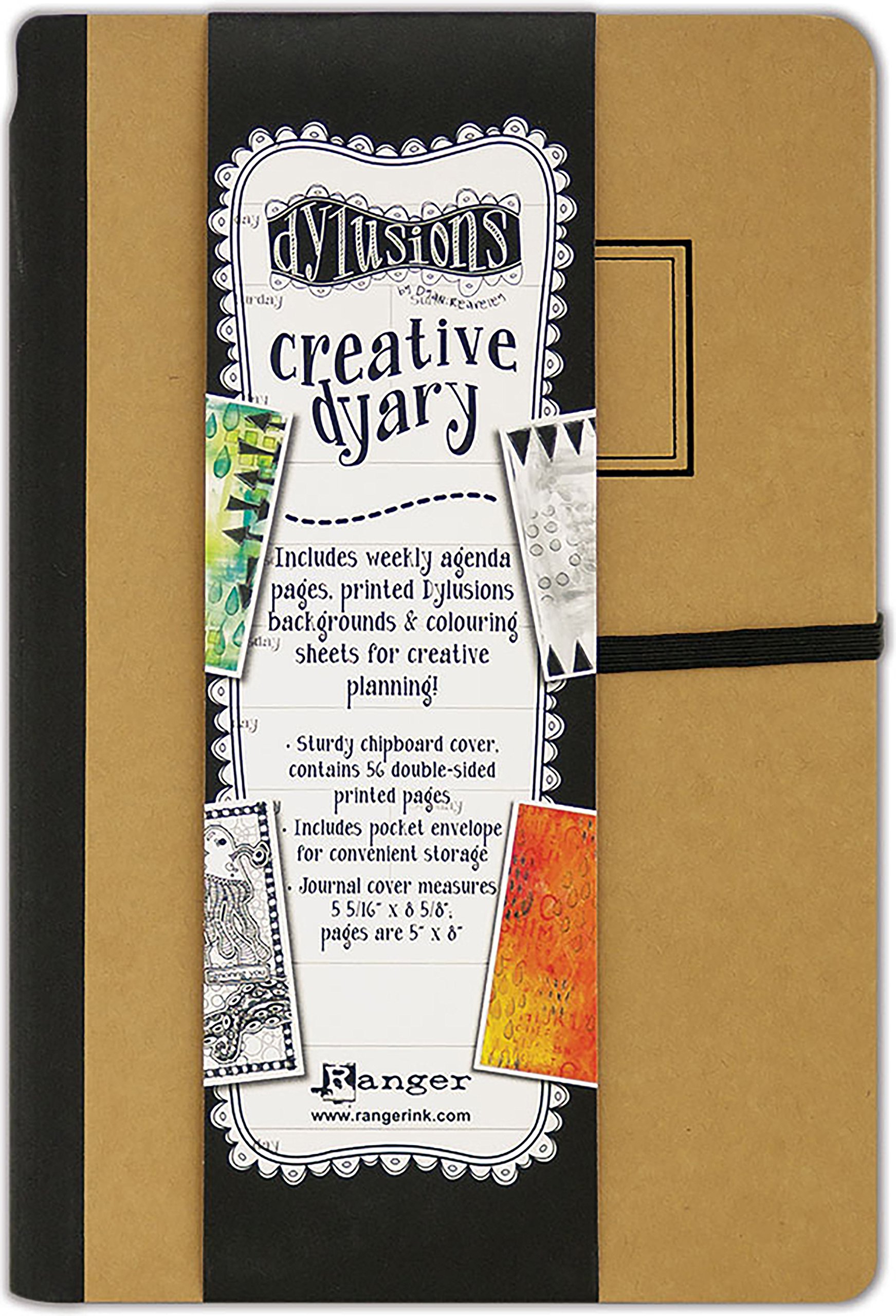 Ranger Dylusions Creative 2 Diary, Paper, Multi-Colour, 21.3 x 14.5 x 2 cm