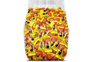 YUMMY CHEW ReesesPeanut Butter Eggs Chocolate Candy - 125 Snack Size Reese Easter Eggs Candy - Bulk Easter Candy for Egg Hunt & Basket Fillers - Individually Wrapped Chocolate Eggs Bulk Pack - 125 Pieces