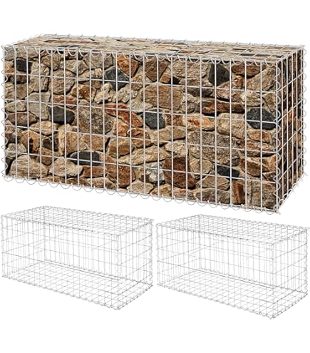 Gabiona - Gavión Para Cultivo Tipo 3 50 Cm X 50 Cm X 30 Cm (L X A X P