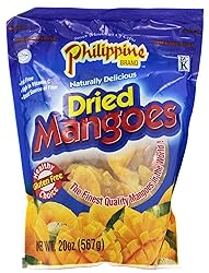 Philippine Brand Dried Mango, 20-Ounce Pouches