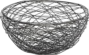 Godinger Decorative Nest Fruit Bowl Centerpiece Food Serveware