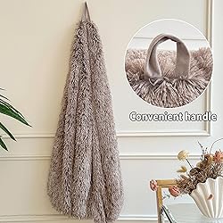 LIFEREVO Faux Fur Stuffed Animal Storage Bean Bag