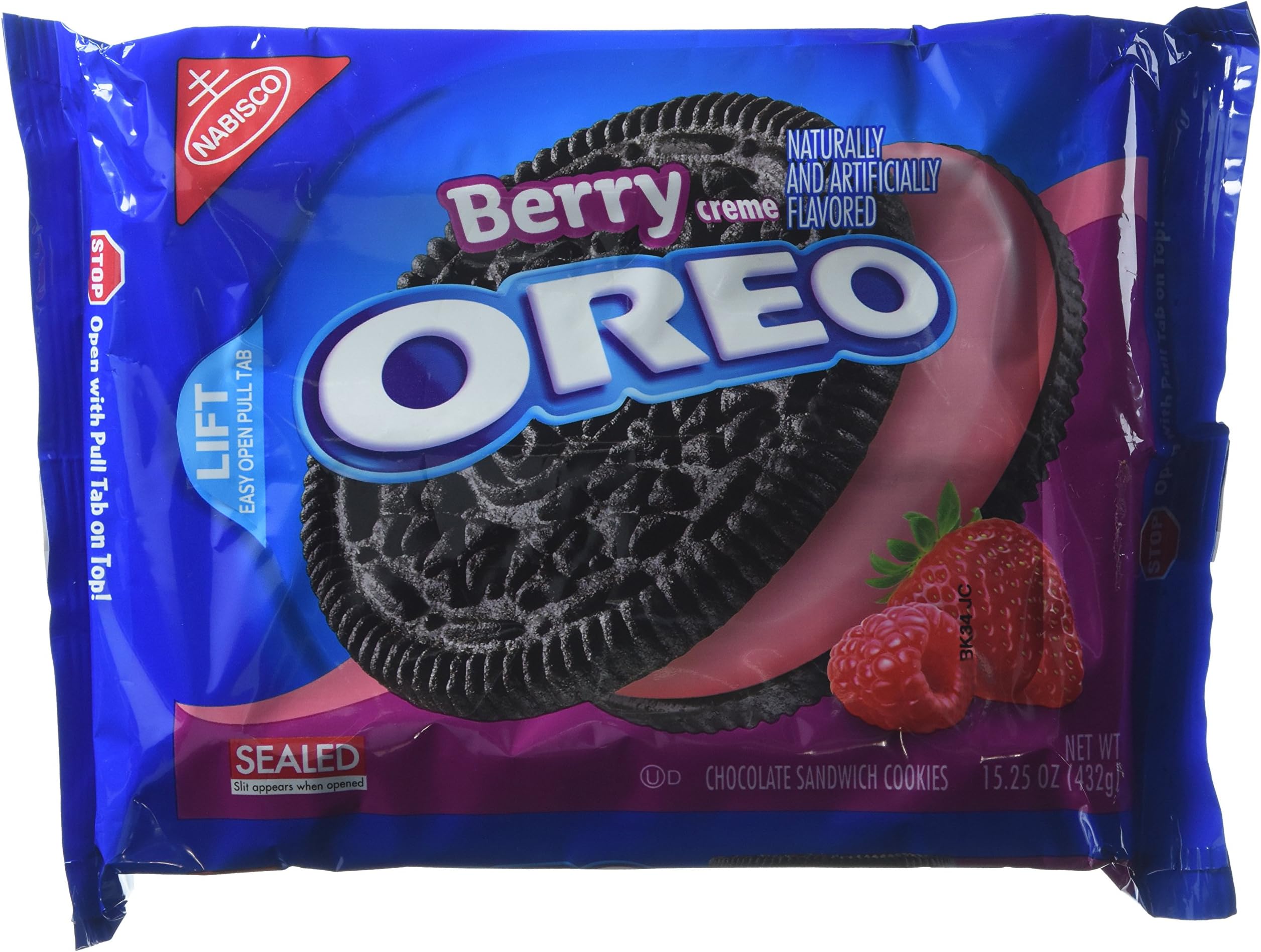 Oreo Berry Burst Ice Cream, 15.25-ounce (Pack of 2)