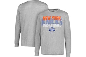 Ultra Game Men’s NBA Official Super Soft Supreme Long Sleeve T-Shirt