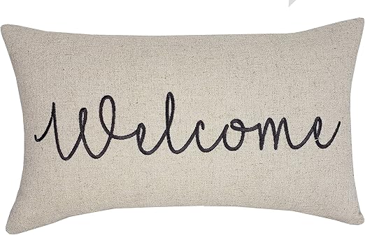 Amazon Com Eurasia Decor Decorhouzz Be Our Guest Embroidered