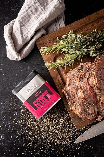 TRAEGER GRILLS SPC173 PRIME RIB RUB WITH ROSEMARY & GARLIC