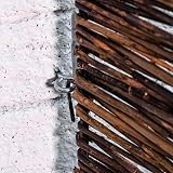 Samuel ALEXANDER 1.16m x 1.83m Triple Garden Willow Wheelie Bin Screen view 8