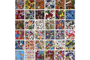 COLORFUL HYDROGRAPHICS COATING Hydrographics Film Cartoon Water Transfer Printing 5 Packs of Amazing Random Water Transfer Film (5 Rolls X3.3FT) WTP Film