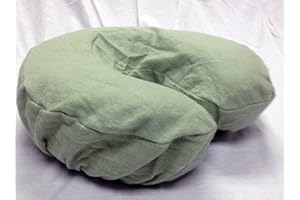 CLINICAL HEALTH SERVICES, INC. Deluxe Flannel Massage Face Rest Cover Cozies, Includes 4pcs (Sage Green)