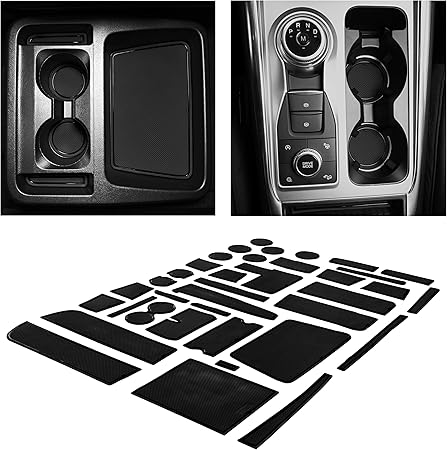 21 Ford Explorer Premium Cup Holder Liners Kit Black Fexpl6 Blk Buy Online At Best Price In Uae Amazon Ae