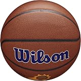 Wilson Team Alliance Phoenix Suns Size 7 Basketball Indoor Outdoor Leather view 2