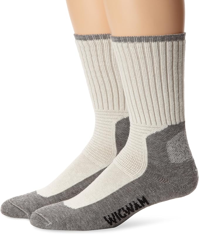 Wigwam Men's S1349902XL WorkoutandTrainingSocks, White/Grey, XL