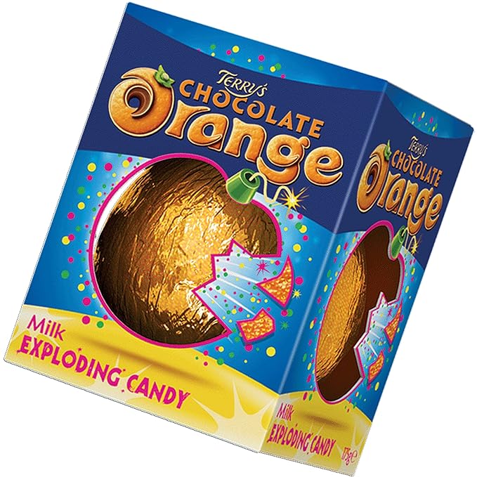 Terry's Chocolate Orange Milk Exploding Candy 170g (Box of 12) Amazon
