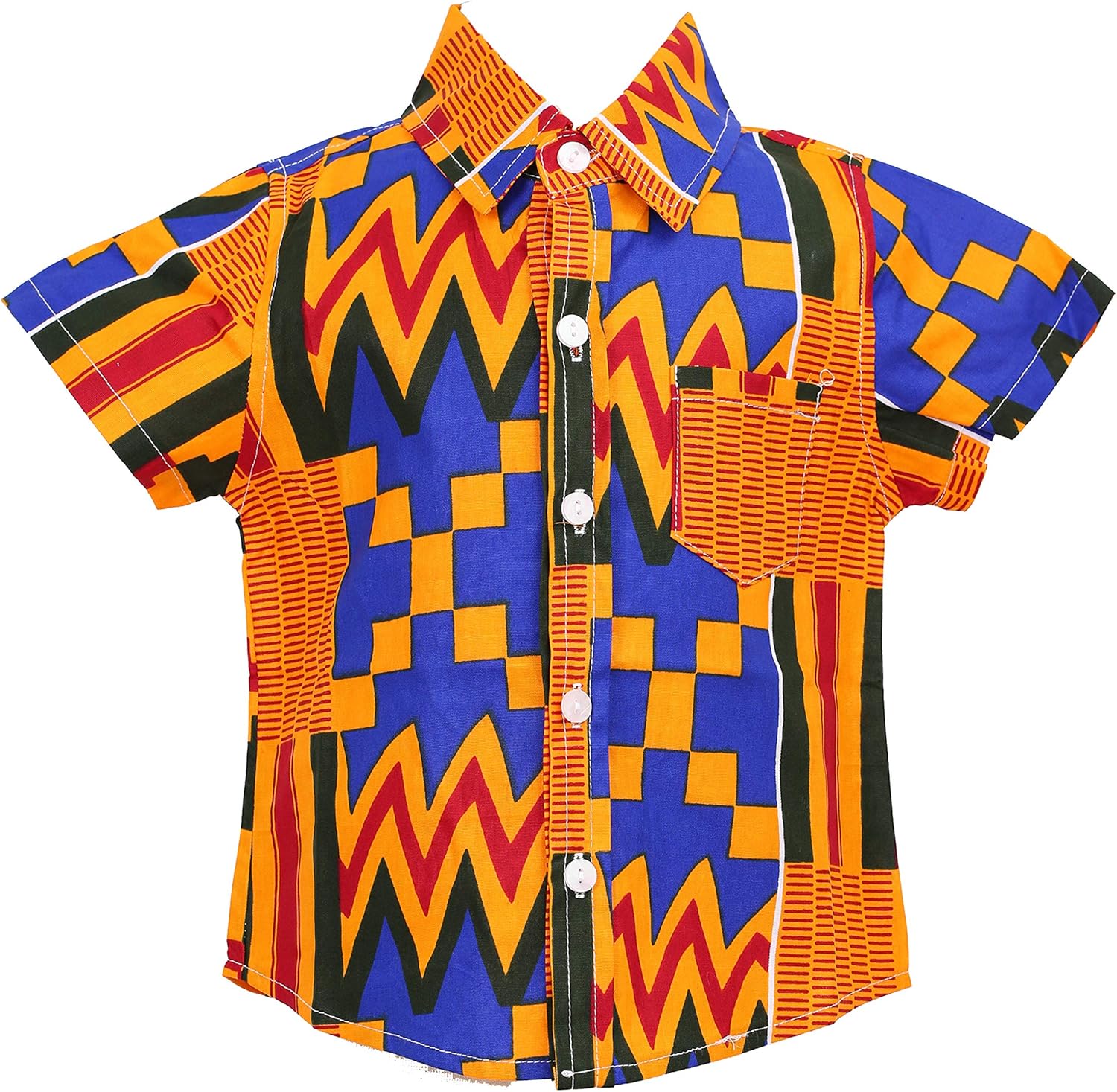 Little Boys Shirt, Ankara Print, Handmade, African Print