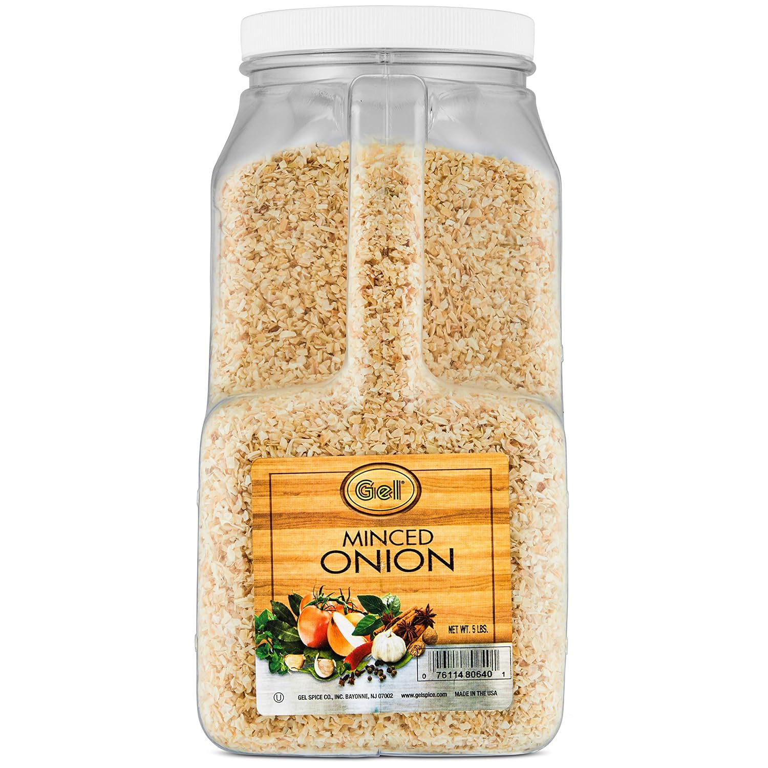 Gel Spice Minced Onion 5 Lb | Food Service Size