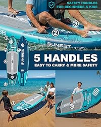 Suncorp 11.6'x35'' Inflatable Paddle Board, Extra