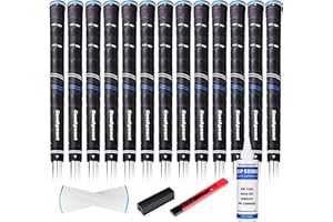 Goashpeaot Wrap Golf Grips 13 Pack with Golf Grip Kit ,Golf Club Grips Outstanding Tackiness and Advanced Surface Texture Enhances Control