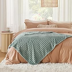 Bedsure Twin Blanket for Couch - Super Soft Cozy