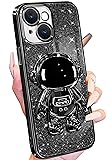 Buleens for iPhone 14 Plus Case Astronaut, Clear