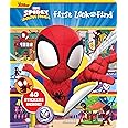 Marvel Spider-man - Spidey and His Amazing Friends - First Look and Find Activity Book with 40 Stickers - PI Kids