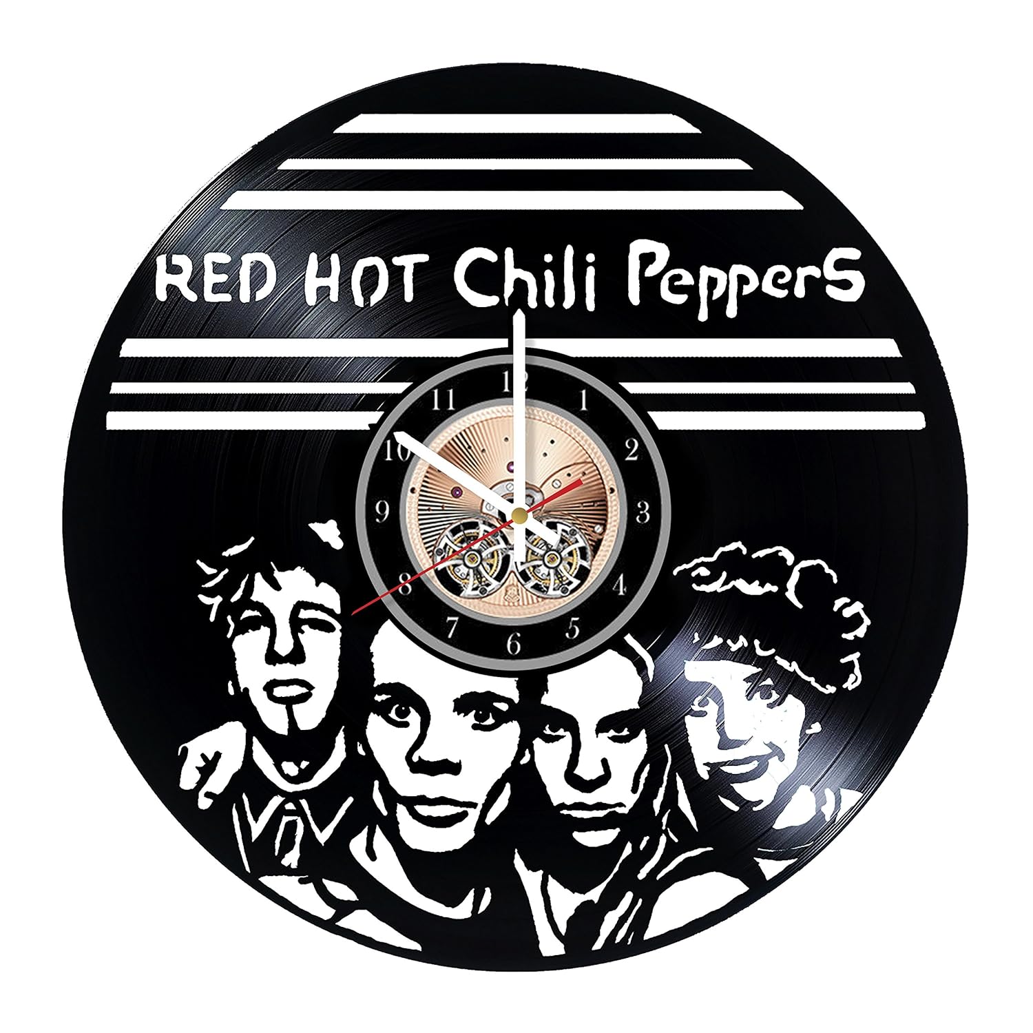 Amazon Com Red Hot Chili Peppers Vinyl Record Wall Clock