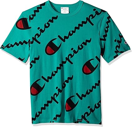 champion explode script shirt mens