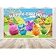 Sunny Bunnies Banner 5x3 FT - Add Whimsical Charm to Your Celebrations!