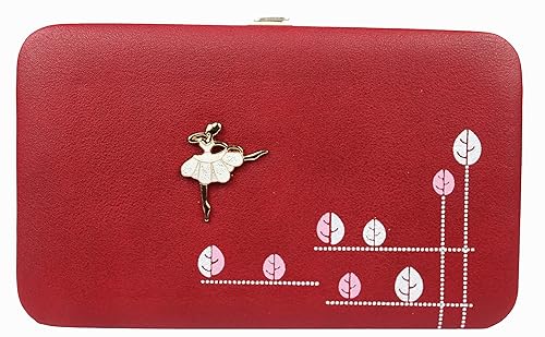 Feather Cruz Womens Stylish Mobile Holder Hand Clutch