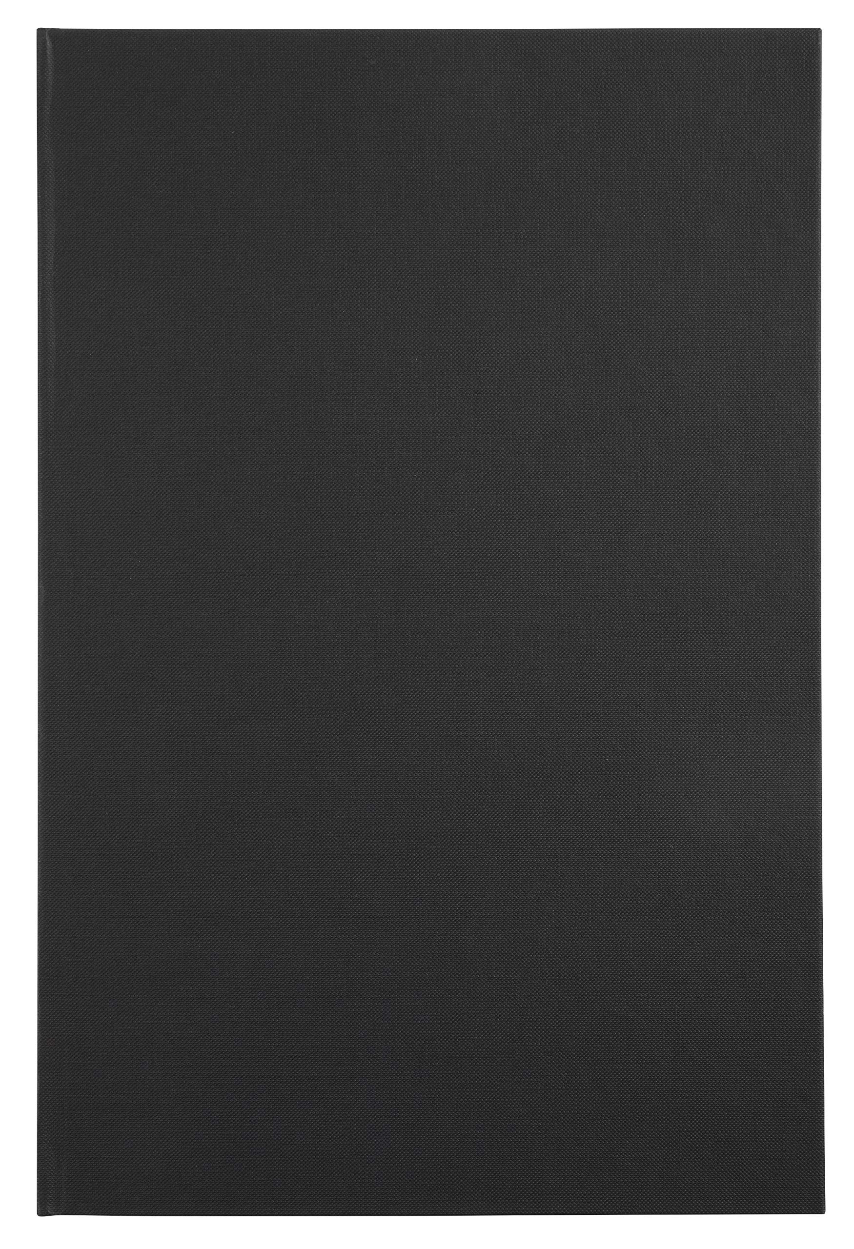 le dauphin - Ref. 752D - 1 Register - Dimensions 34 X 22.5 cm - 5x5 grid print - small squares - 90 g interior paper - 192 pages - hard cover covered with black canvas