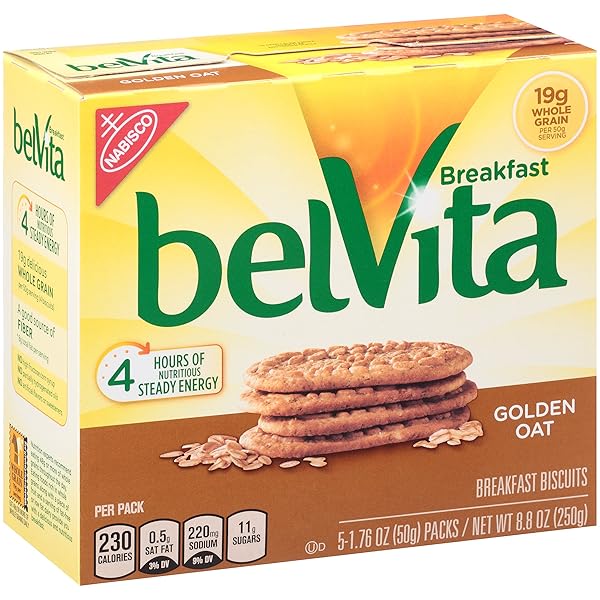BELVITA BREAKFAST BISCUITS, GOLDEN OAT BREAKFAST BISCUITS, 8.8 OZ