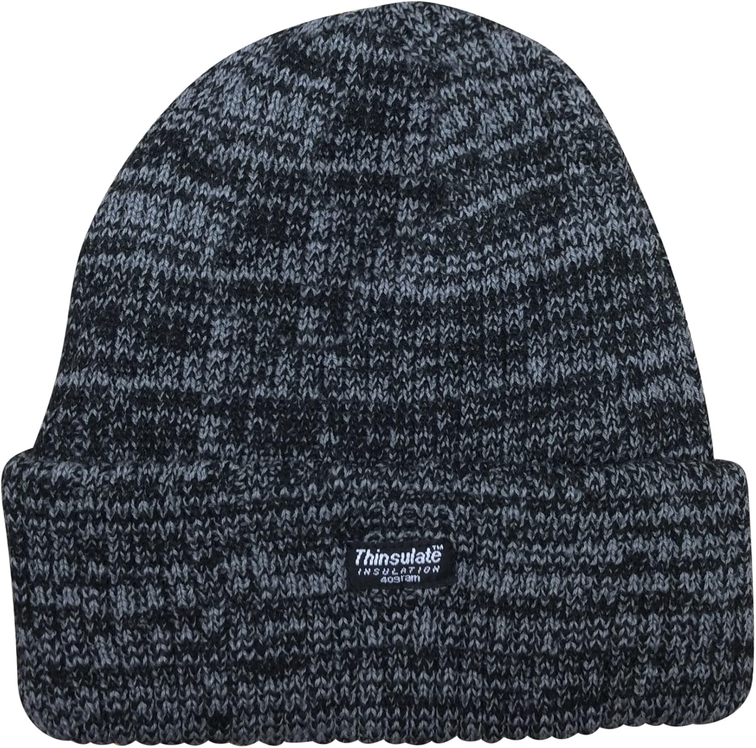 Thinsulate Unisex Marl Chunky Knitted 3M Thermal Winter Beanie Hat