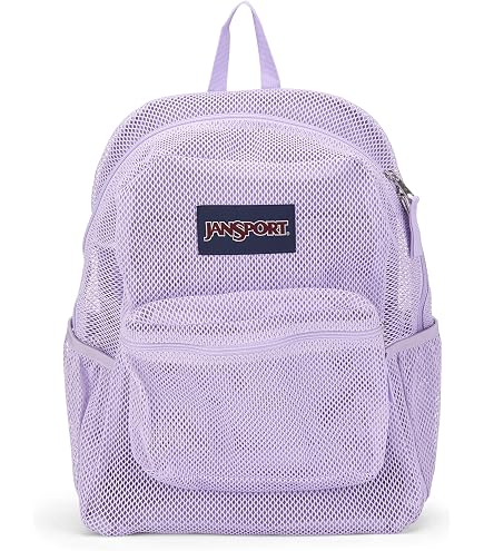 JanSport Mesh Pack - See Through Backpack Ideal for Class, Work, Travel, or Beach Outings, Navy