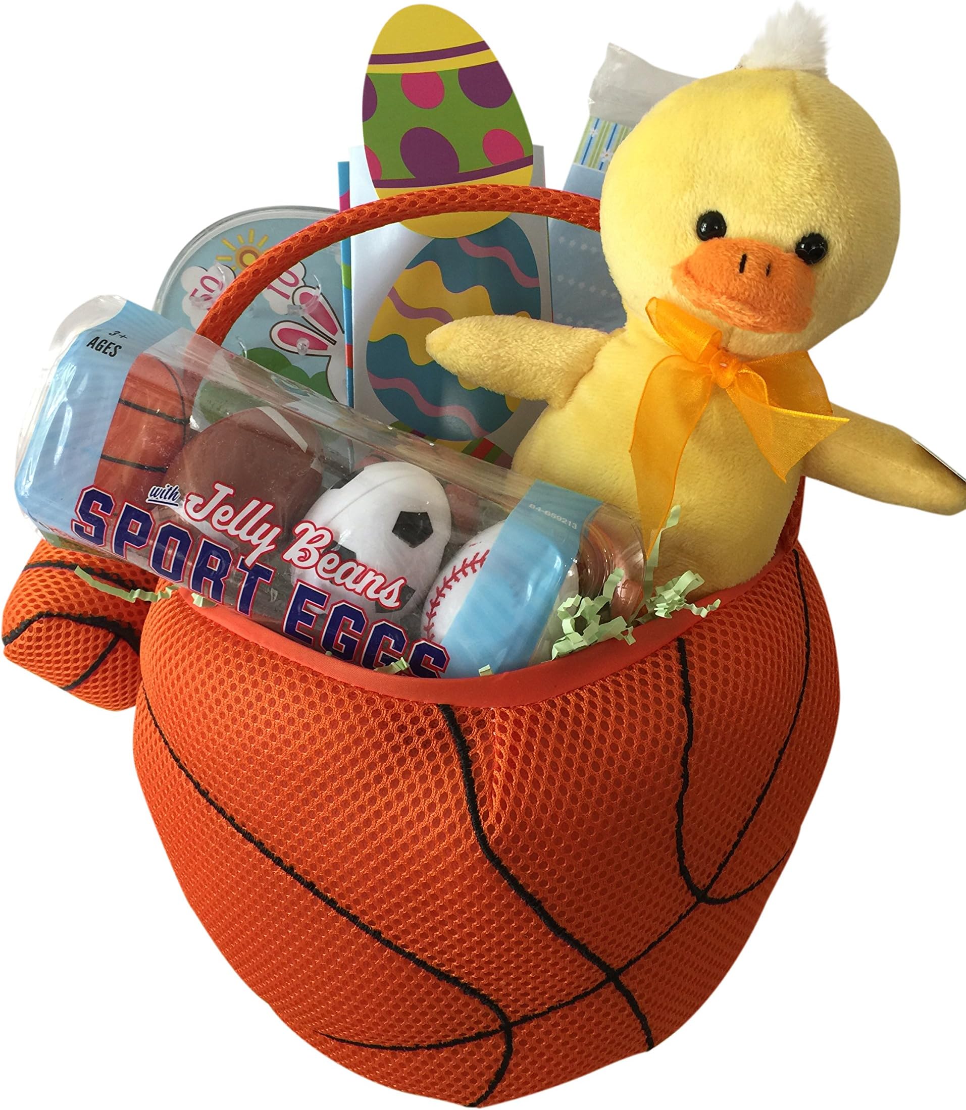 I'll Jump Through Hoops 4 U Basketball Themed Easter Basket