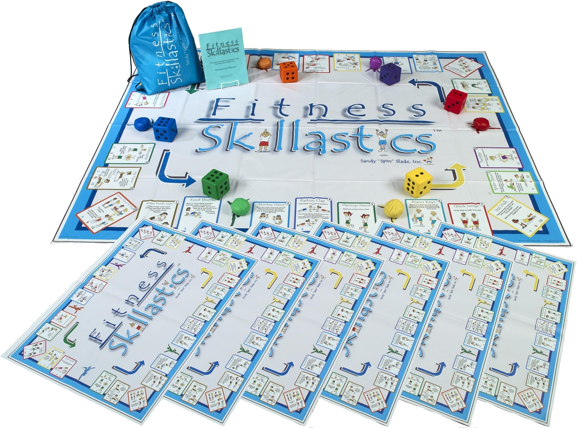 Fitness Skillastics - Large Group Activity That Positively Promotes Physical Activity in a Fun, Non-Threatening Atmosphere