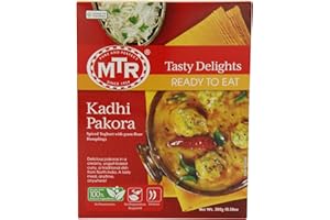 MTR Kadhi Pakora, Ready-To-Eat, 10.58-Oz. Boxes (Pack of 5)