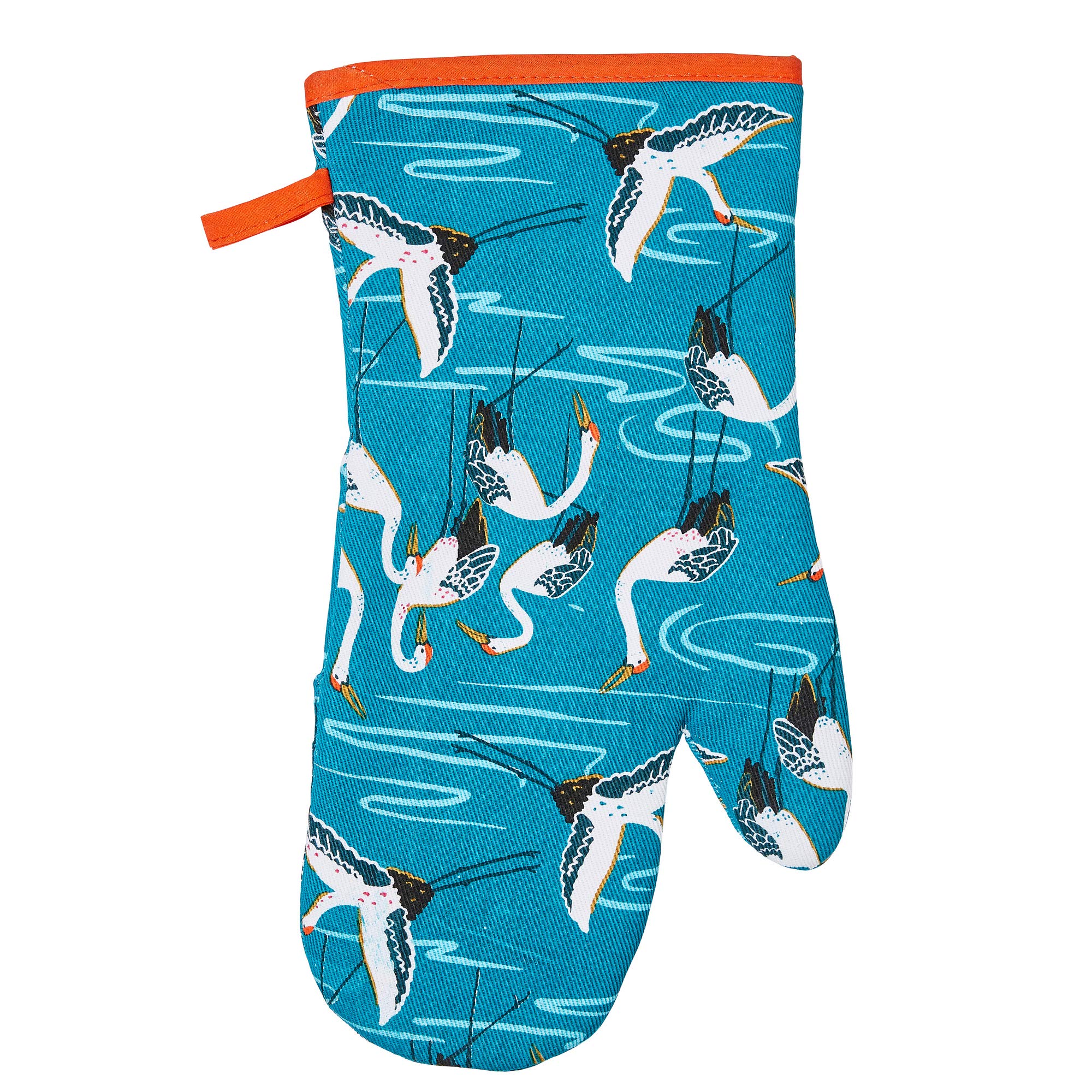 Ulster Weavers Gauntlet Single Oven Glove, Cotton, Multi, One Size (7CRAN02)