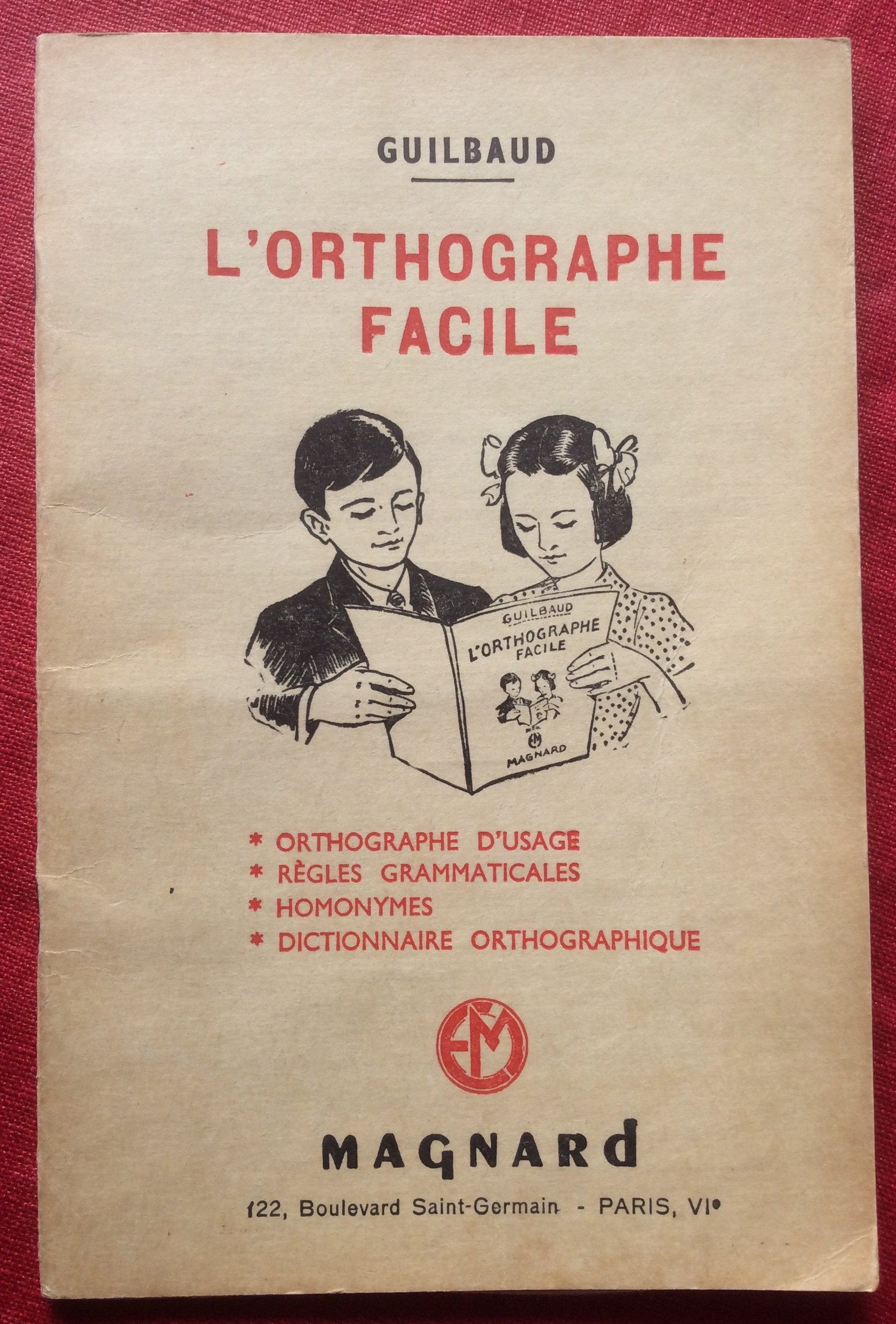 Amazon Fr L Orthographe Facile Guilbaud Livres