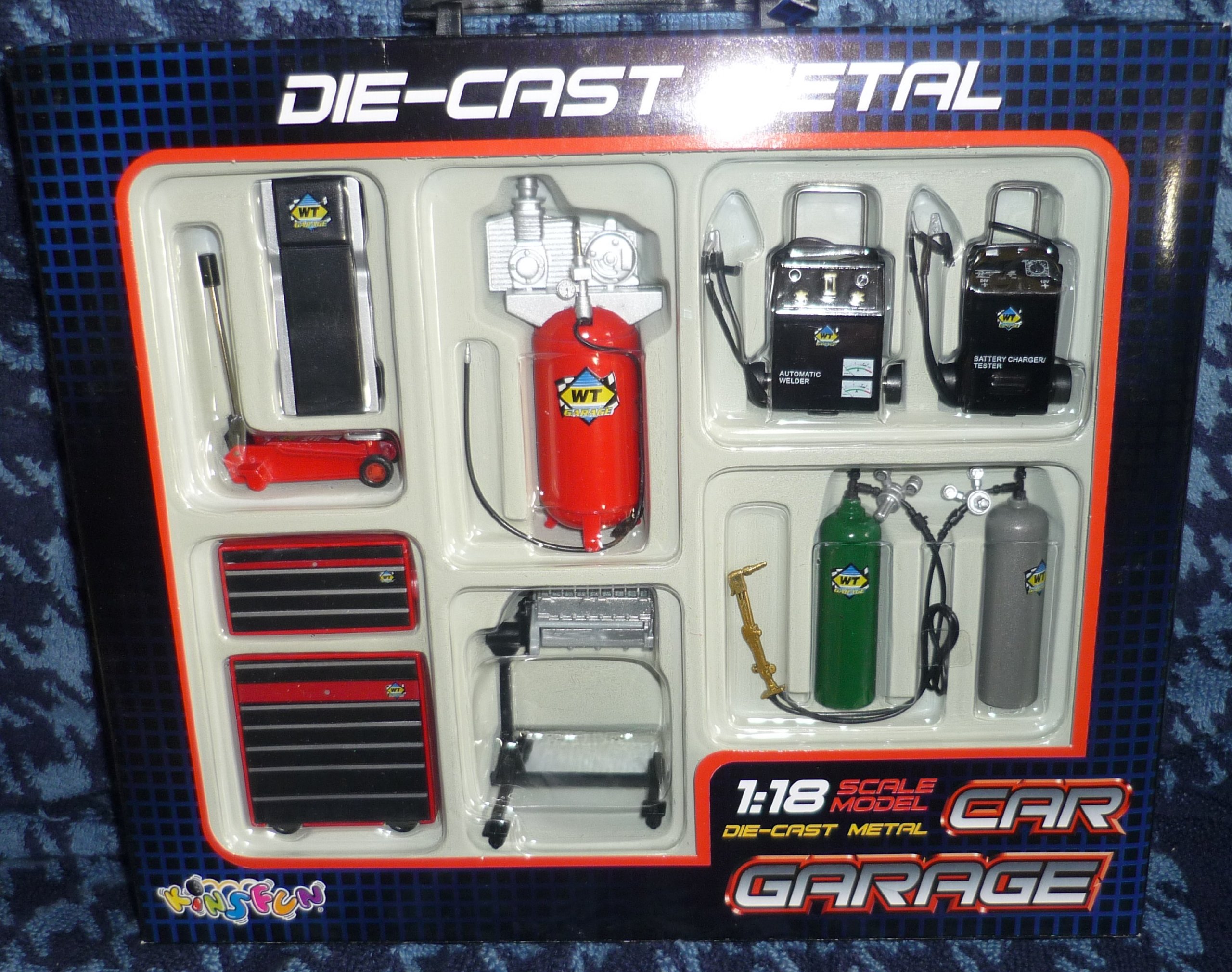 Diecast Metal Car Garage Accessories 118 Scale by KinsFun Buy Online in United Arab Emirates