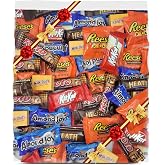 Halloween Candy Bulk Chocolate Variety Pack 2lb, Fun Size Wrapped Candy | Trick or Treat Assorted Chocolate Candy, Party Favors, Pi&ntilde;ata Candy, Candy Bowls &amp; Office Snacks